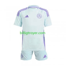 Billige Fotballdrakter Skottland Barn Bortedraktsett EM 2024 Kortermet